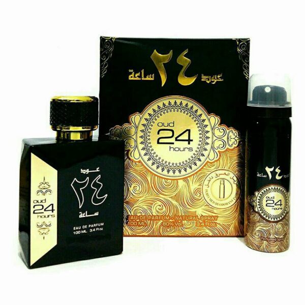 Oud 24 Hours perfume 100ML + Deodorant For Men and Women